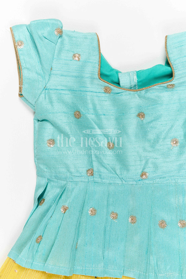 Girls Ethnic Pavadai Set for Cultural Events and Festive Gatherings