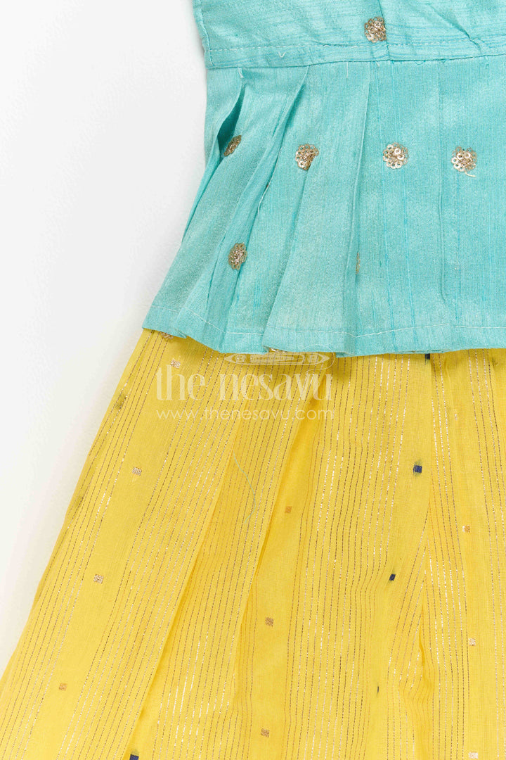Girls Ethnic Pavadai Set for Cultural Events and Festive Gatherings