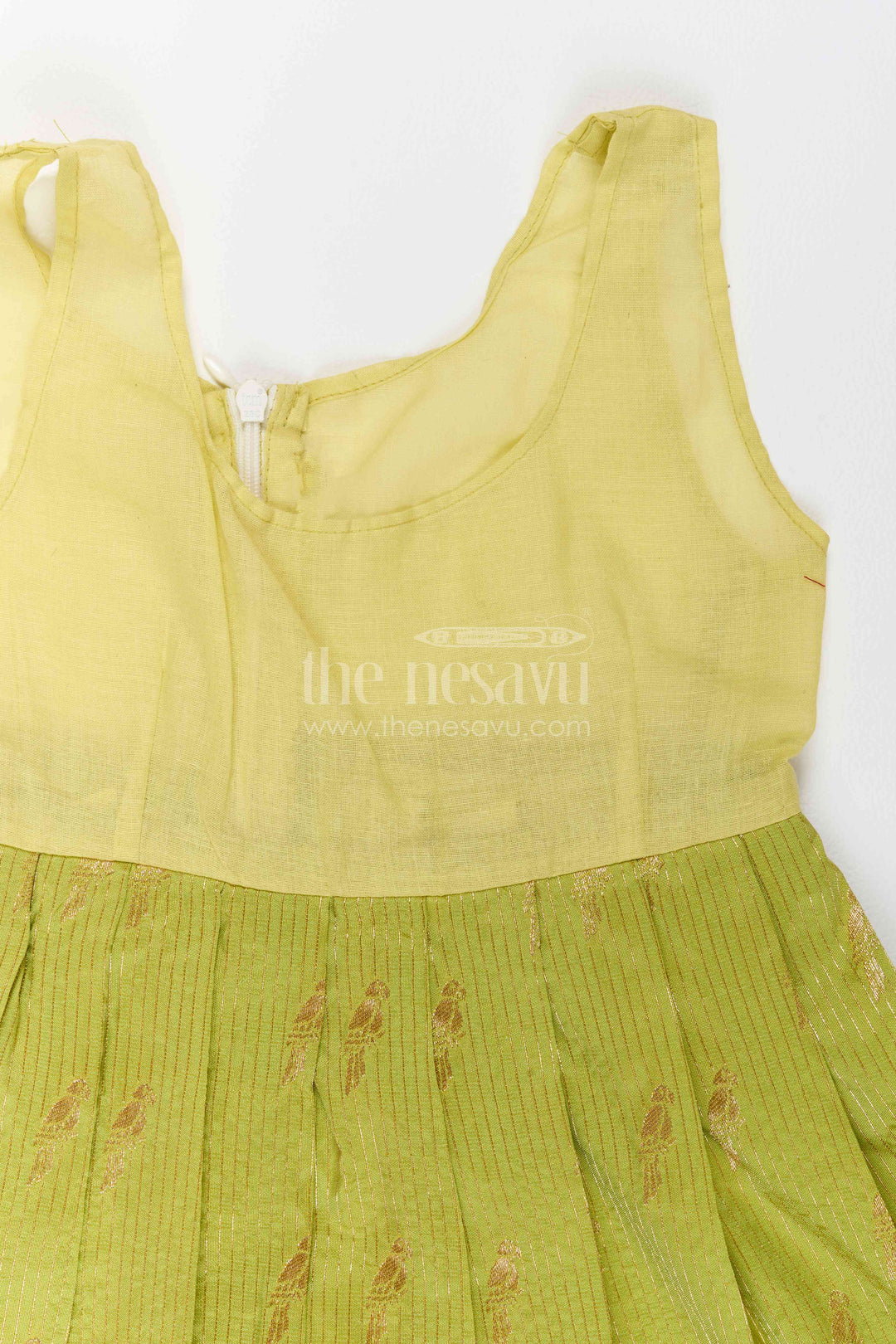 Girls Festive Pavadai Set for Cultural Ceremonies and Family Celebrations