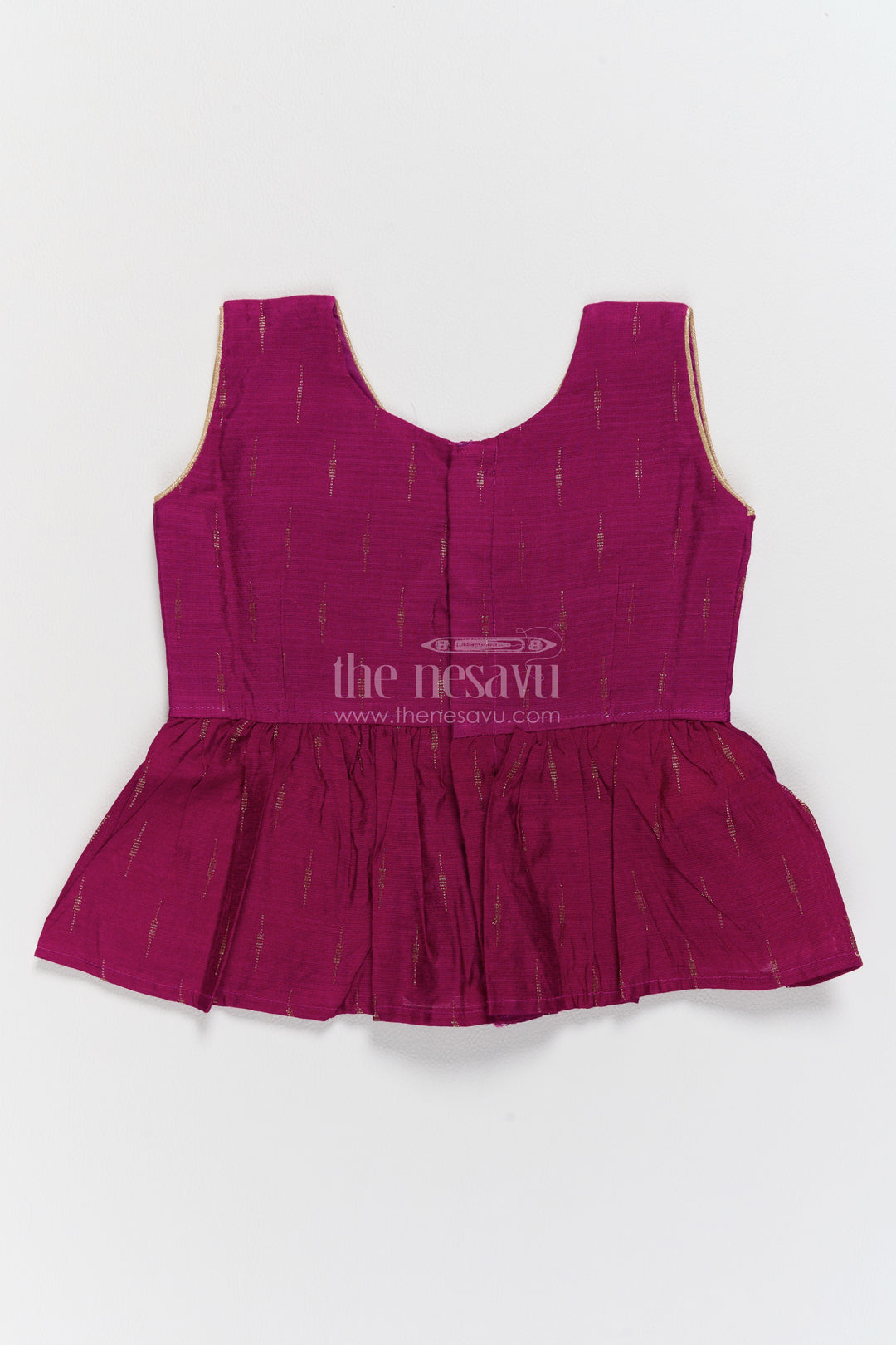 Silk Pavadai Sattai in Pink for Festive Gatherings