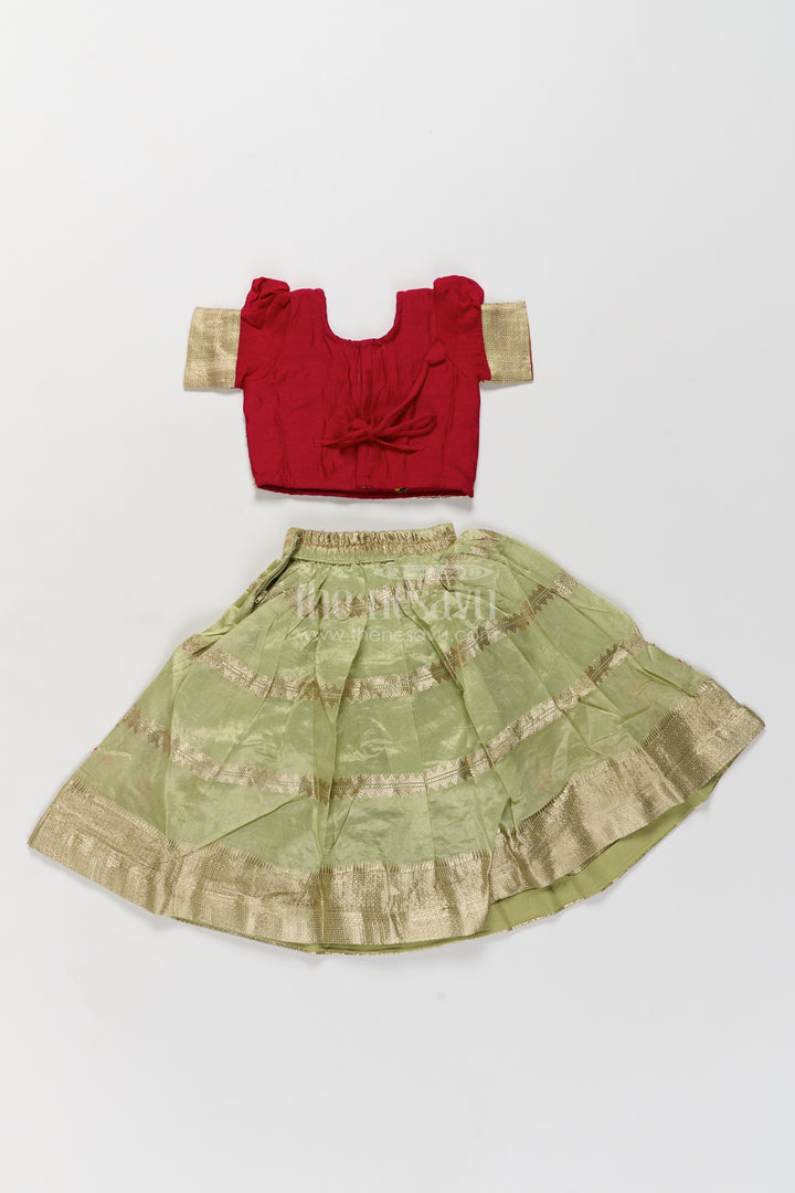 Wedding Lehenga for Girls with Thread Embroidery for Festive Occasions
