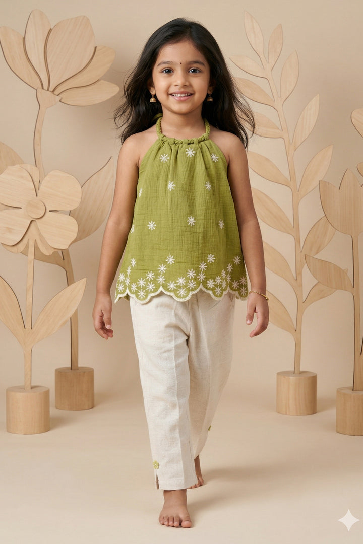 Girls Casual Outfit for Daily Comfort and Playtime Wear