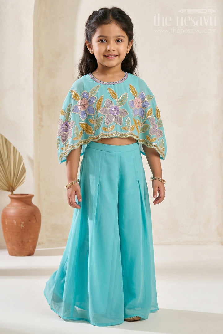 Girls Sharara Set for Festive Occasions and Ethnic Celebrations