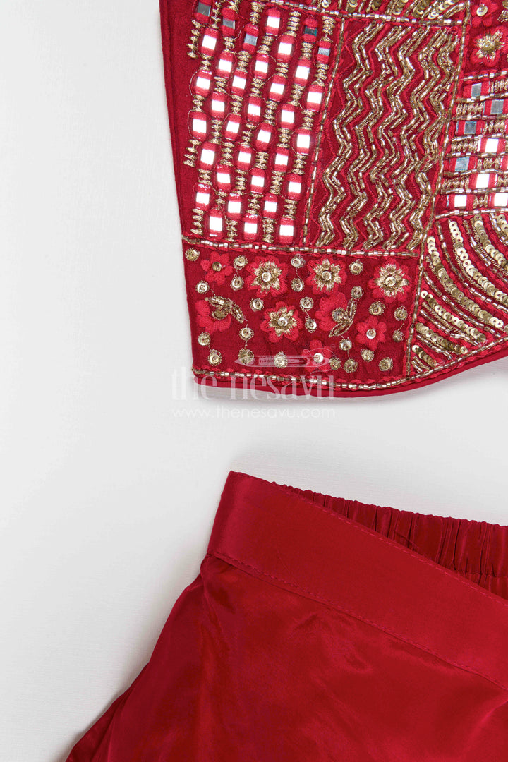 Girls Sharara Set for Festive Occasions and Temple Function