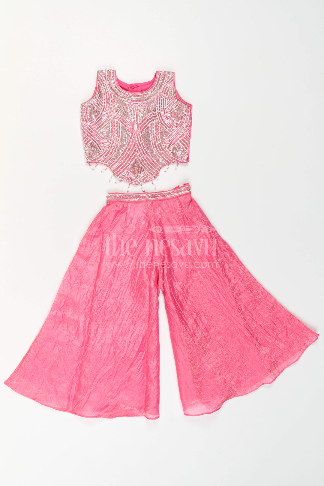 Girls Sharara Dress Set for Weddings and Events