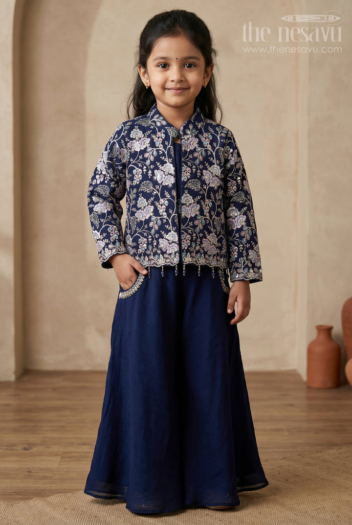 Girls Sharara Set for Sangeeth and Festive Occasions