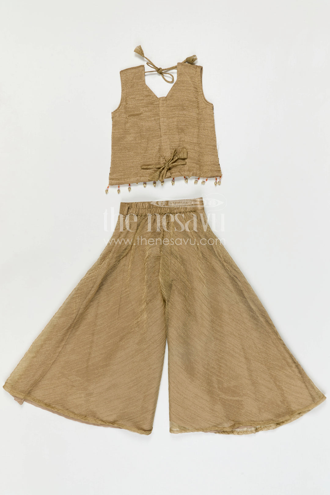 Girls Ethnic Sharara Outfit for Family Functions and Celebrations