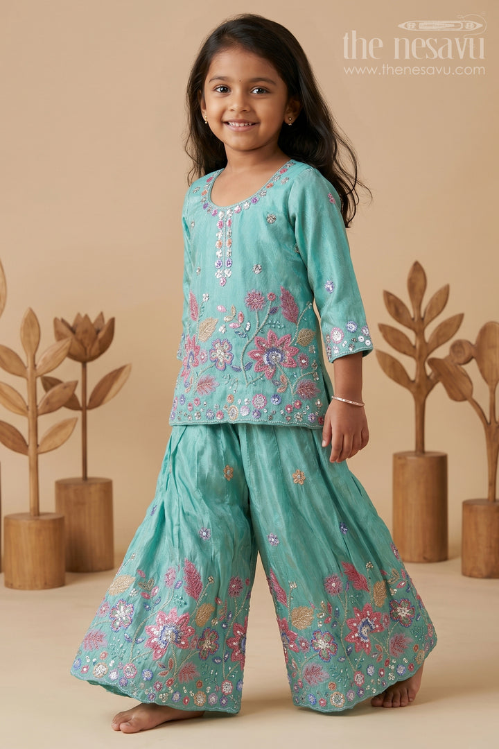 Girls Sharara Set for Festive Parties and Wedding Functions