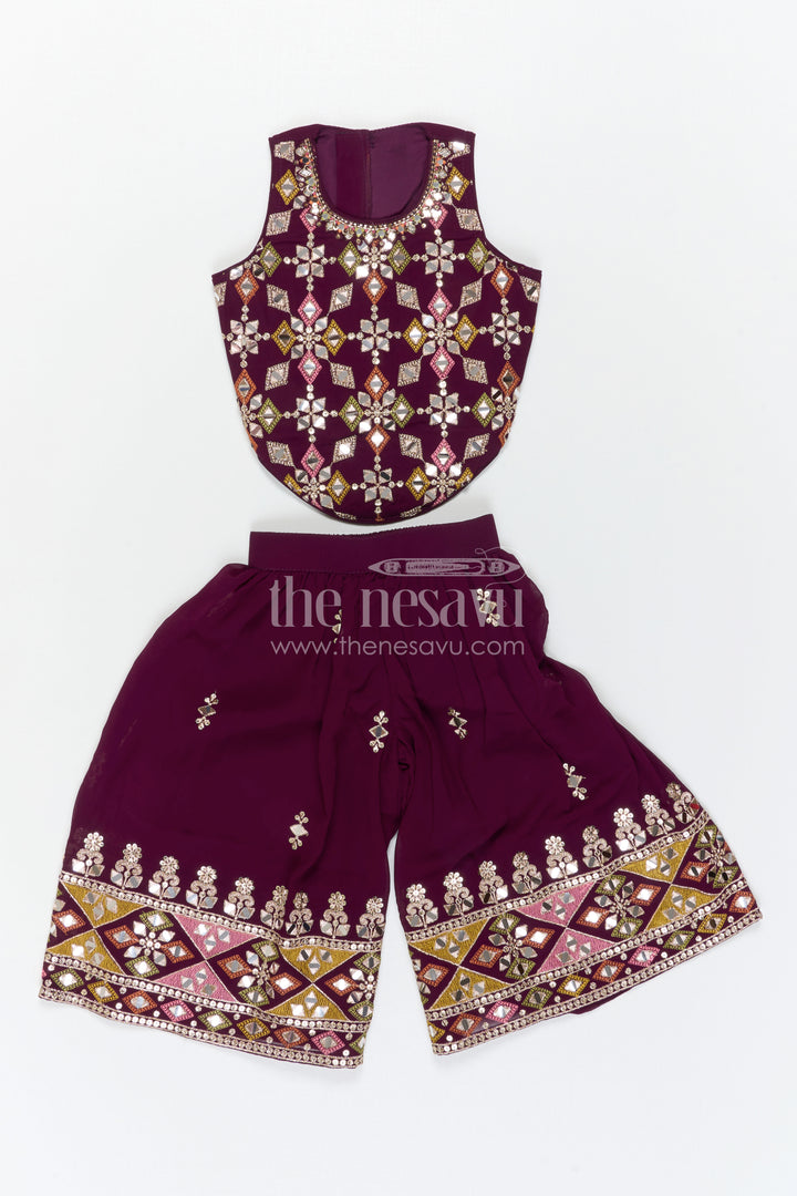 Girls Sharara Set for Festive Occasions and Weddings