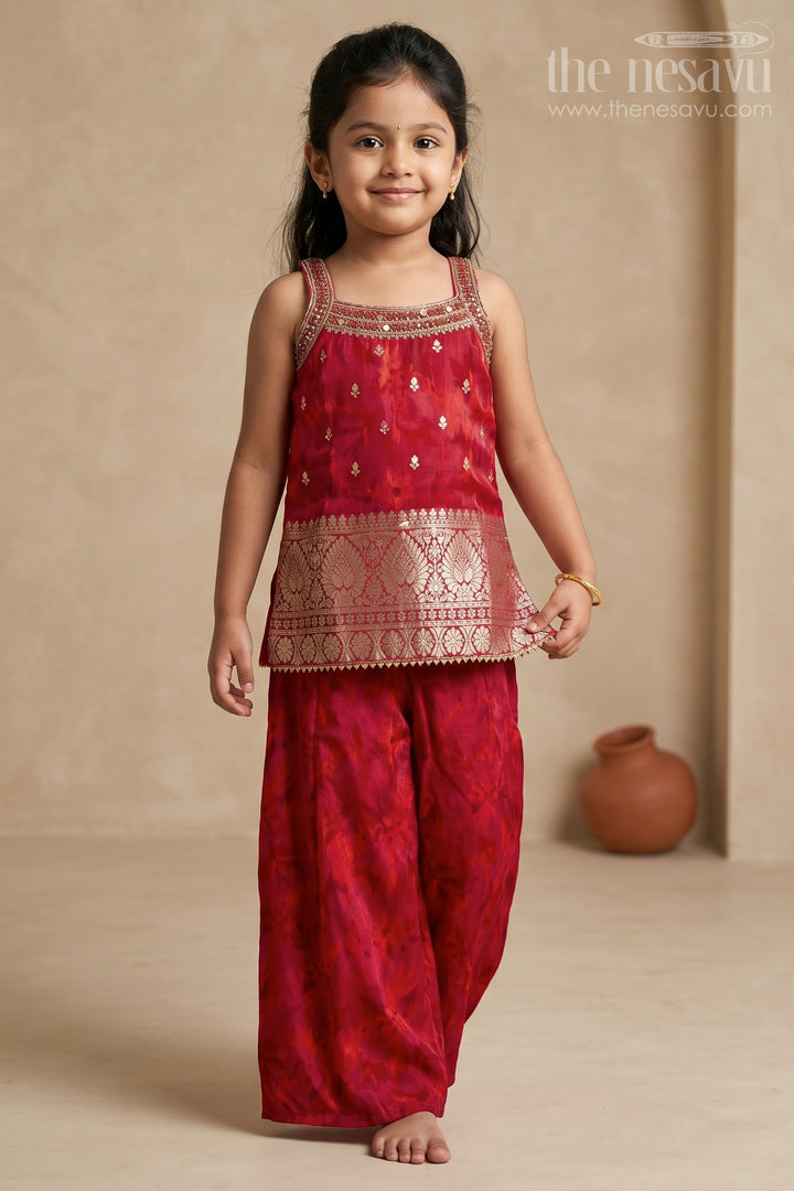 Girls Sharara Dress for Festive Functions and Wedding Wear