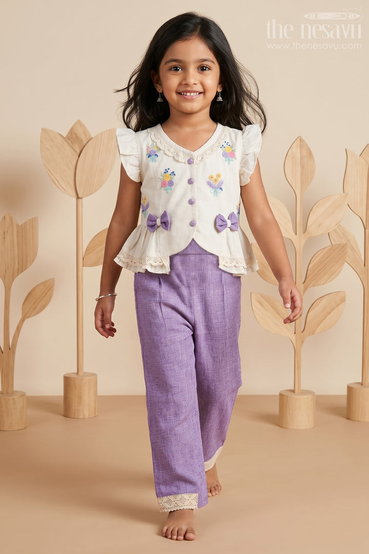 Girls Co Ord Outfit for Festive Occasions and Casual Wear