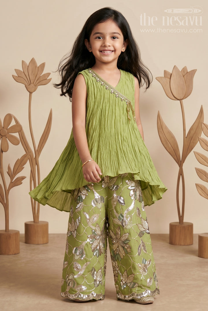 Girls Palazzo Set for Daily Wear and Casual Outings