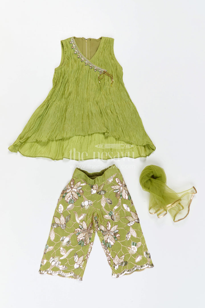 Girls Palazzo Set for Daily Wear and Casual Outings