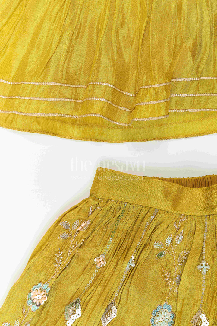 Girls Festive Palazzo Set for Wedding Receptions and Parties