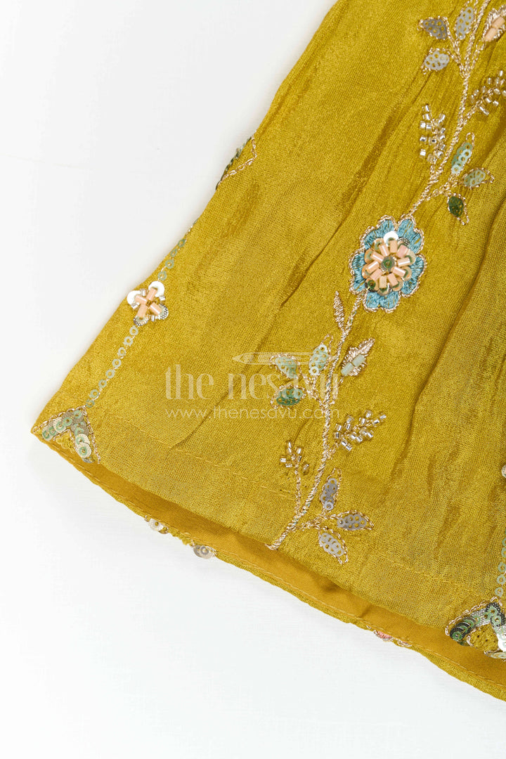 Girls Festive Palazzo Set for Wedding Receptions and Parties