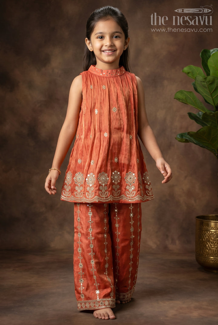 Girls Sharara Set for Festive Celebrations and Weddings