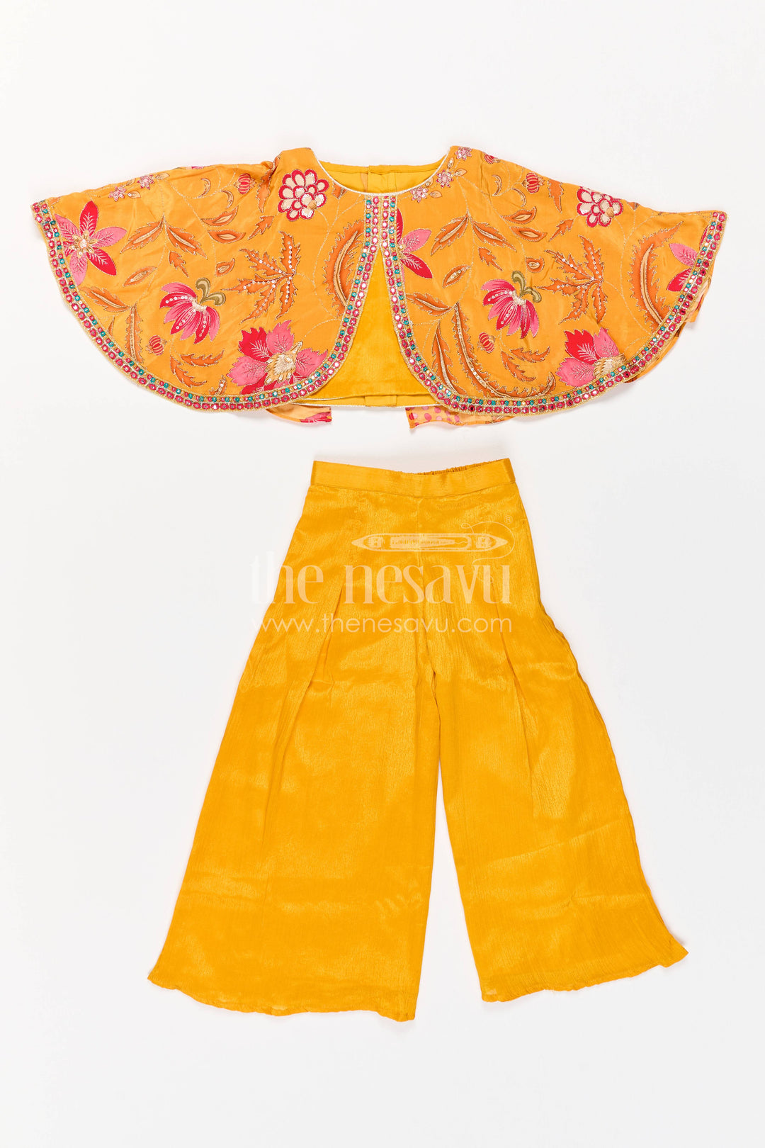 Sharara Dress for Girls with Sequin Work for Festive Occasions