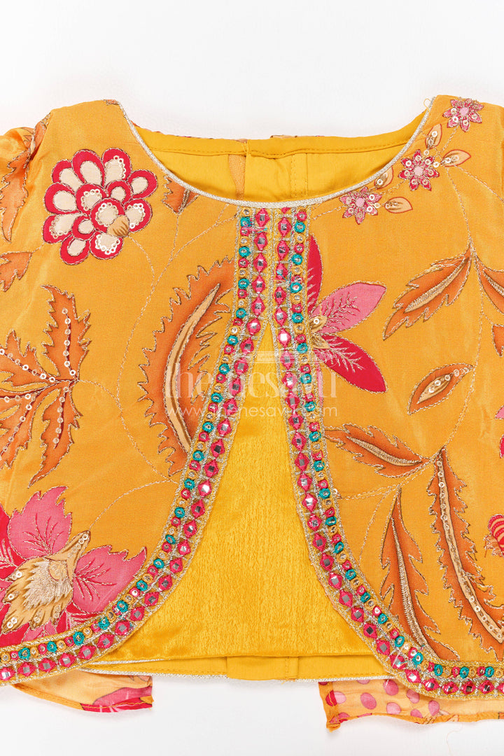 Sharara Dress for Girls with Sequin Work for Festive Occasions