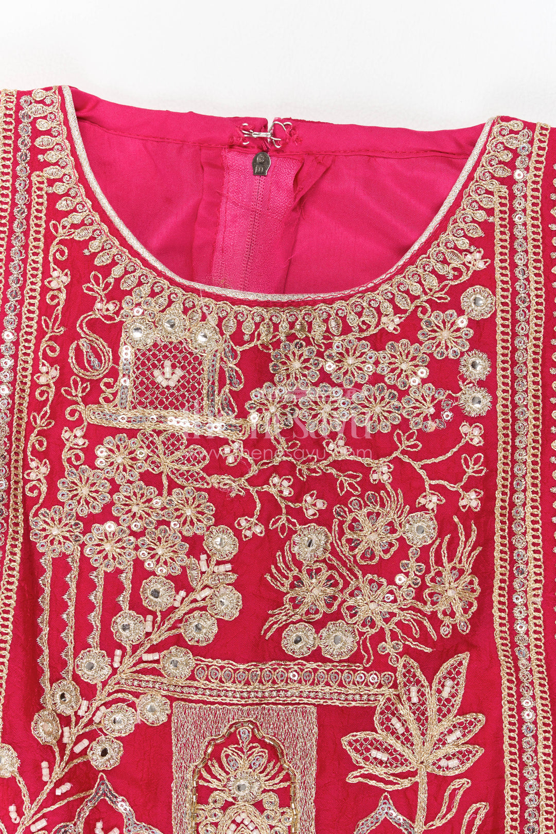 Sharara Dress for Girls in Pink for Family Celebrations