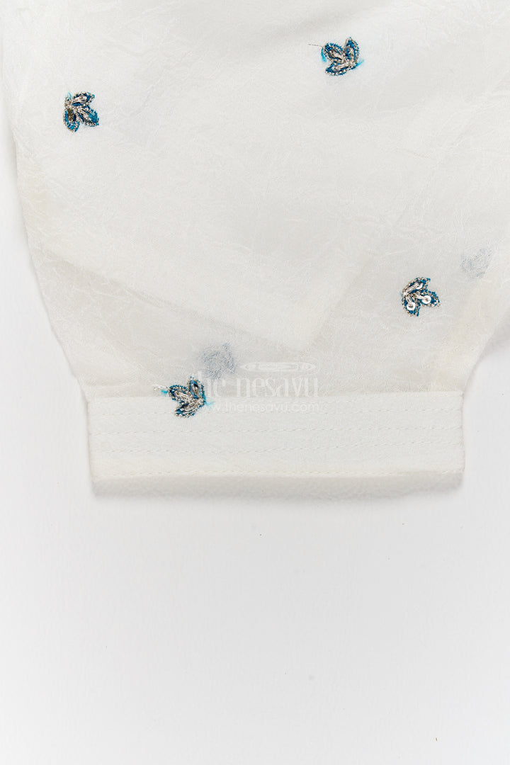 Girls Palazzo Set in Blue for Joyful Occasions