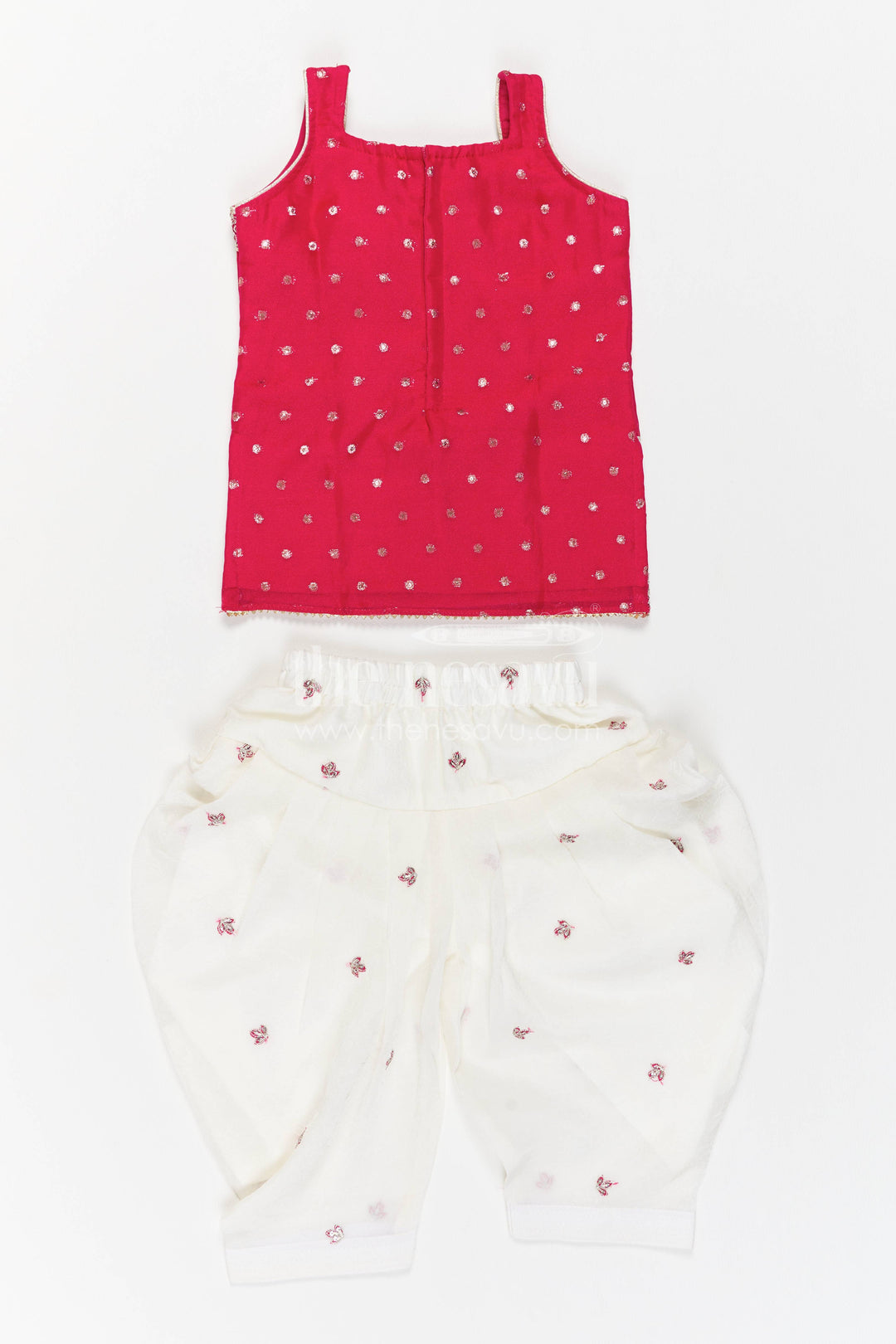 Girls Sharara Set with Sequin Work for Family Functions