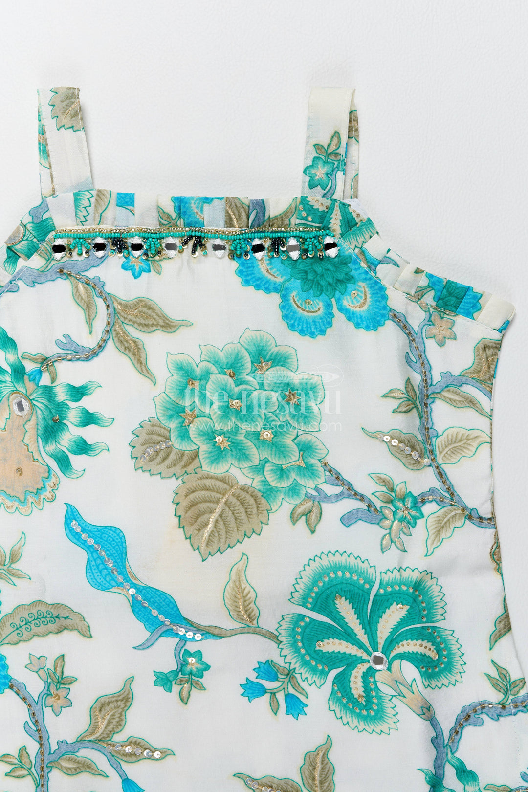 Girls Co Ord Set with Digital Print for Family Functions
