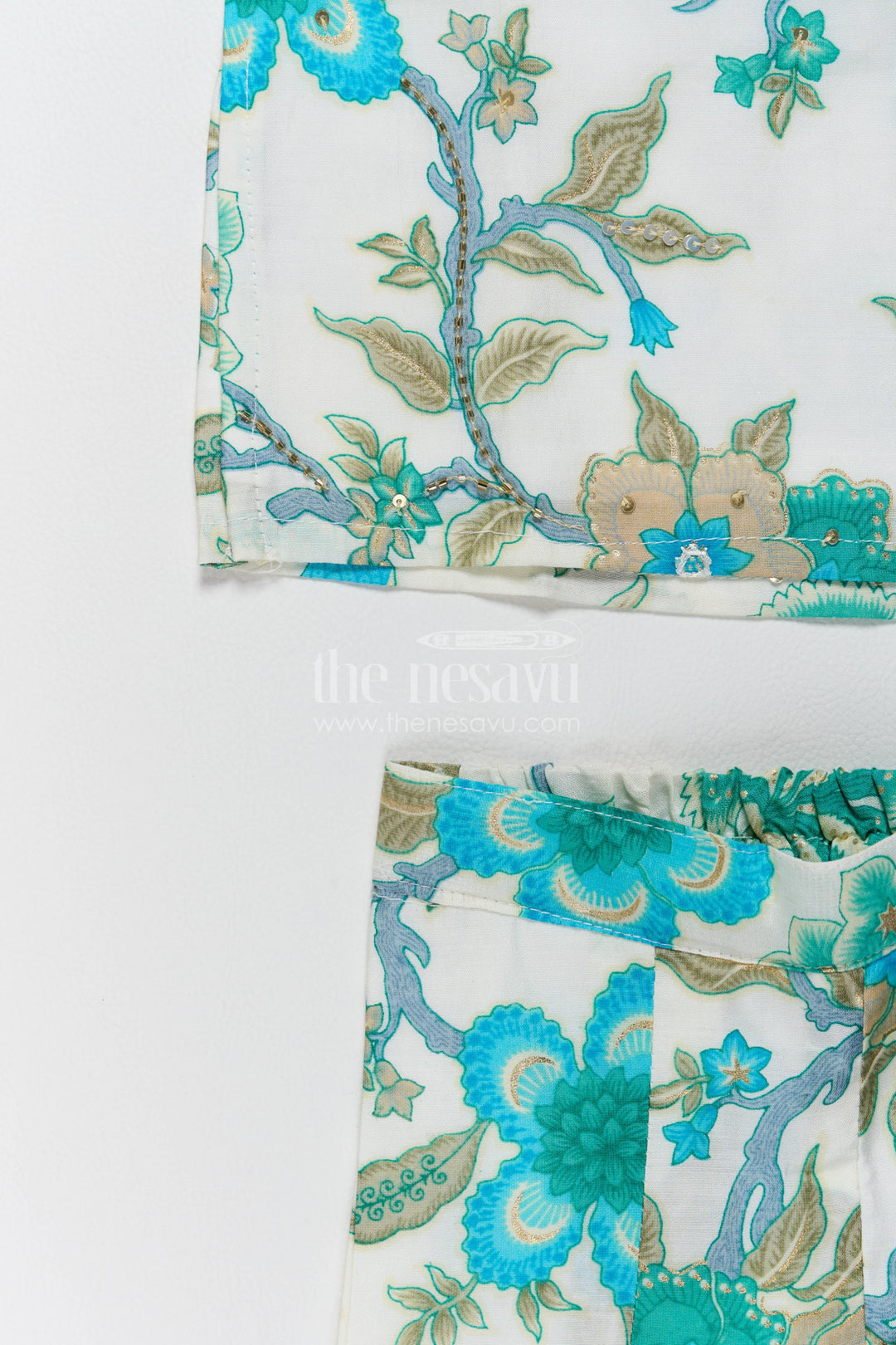 Girls Co Ord Set with Digital Print for Family Functions