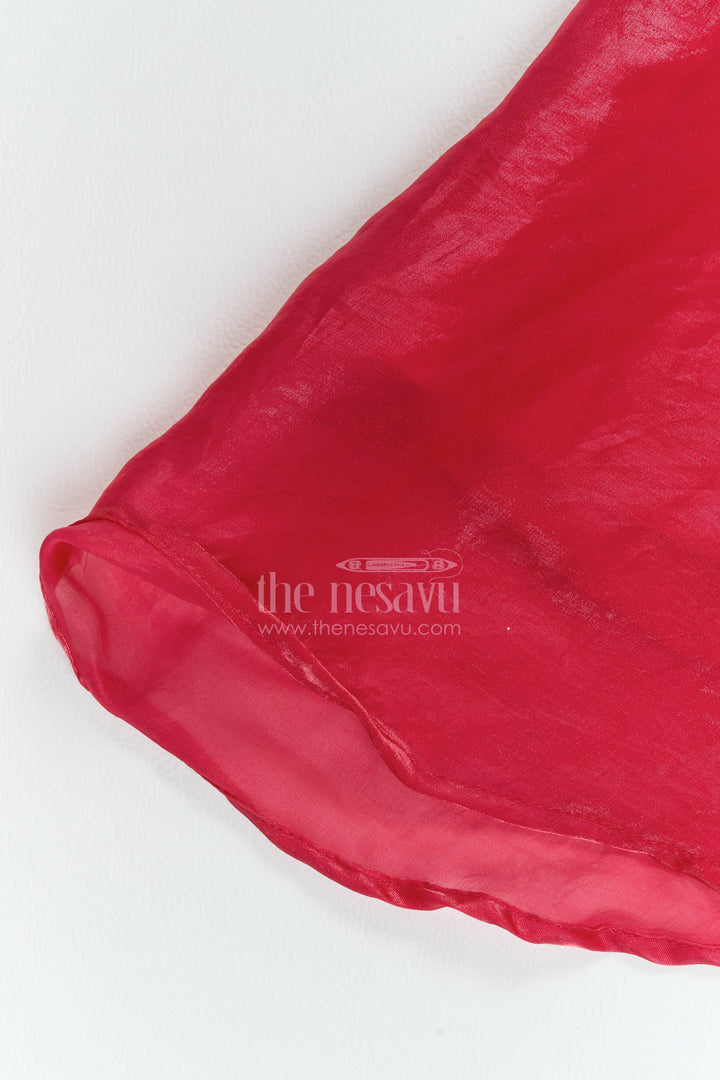 Girls Organza Sharara Set for Weddings Parties and Festive Functions