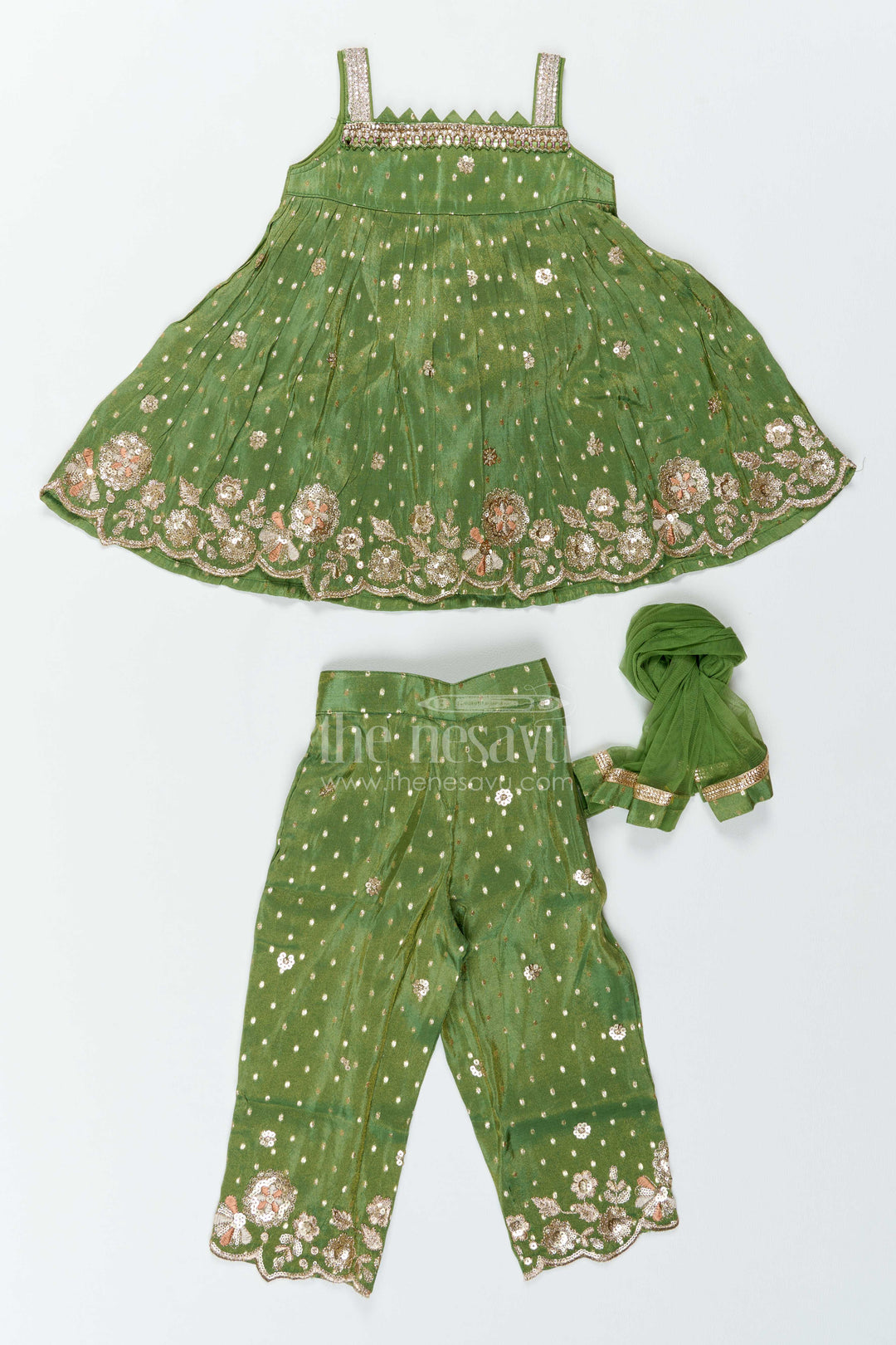 Girls Co Ord Set for Cultural Events and Festive Family Gatherings