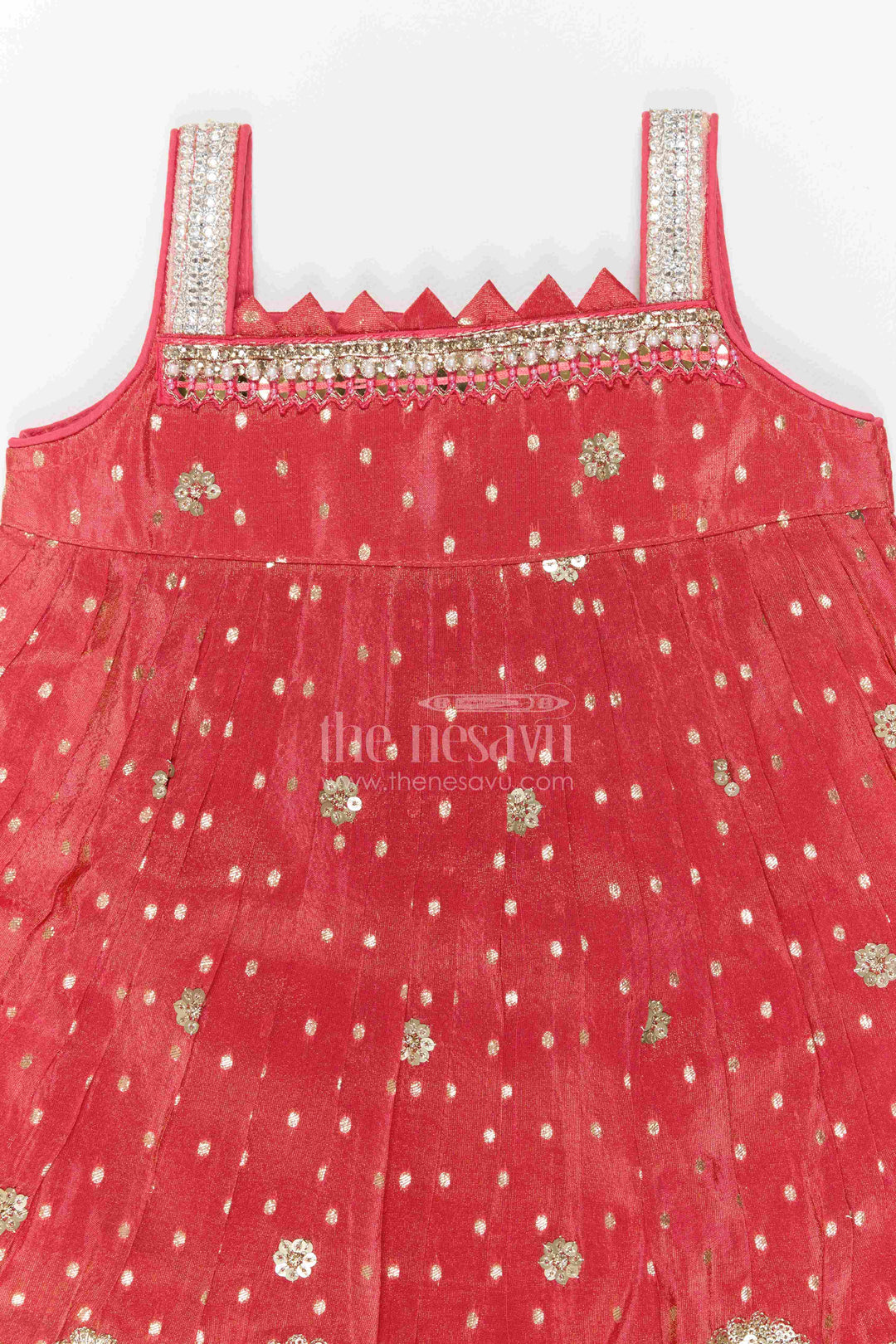 Girls Ethnic Pant Set for Birthday Functions and Festive Occasions