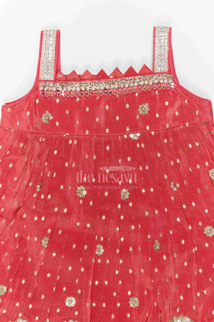 Girls Ethnic Pant Set for Birthday Functions and Festive Occasions