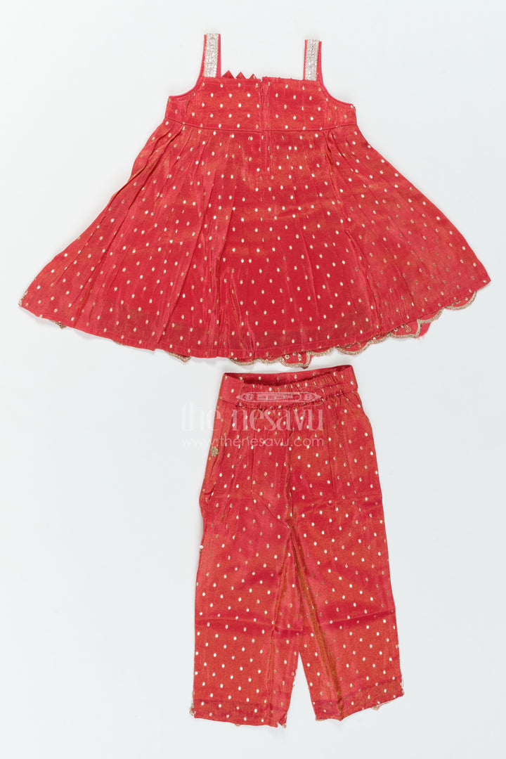 Girls Ethnic Pant Set for Birthday Functions and Festive Occasions