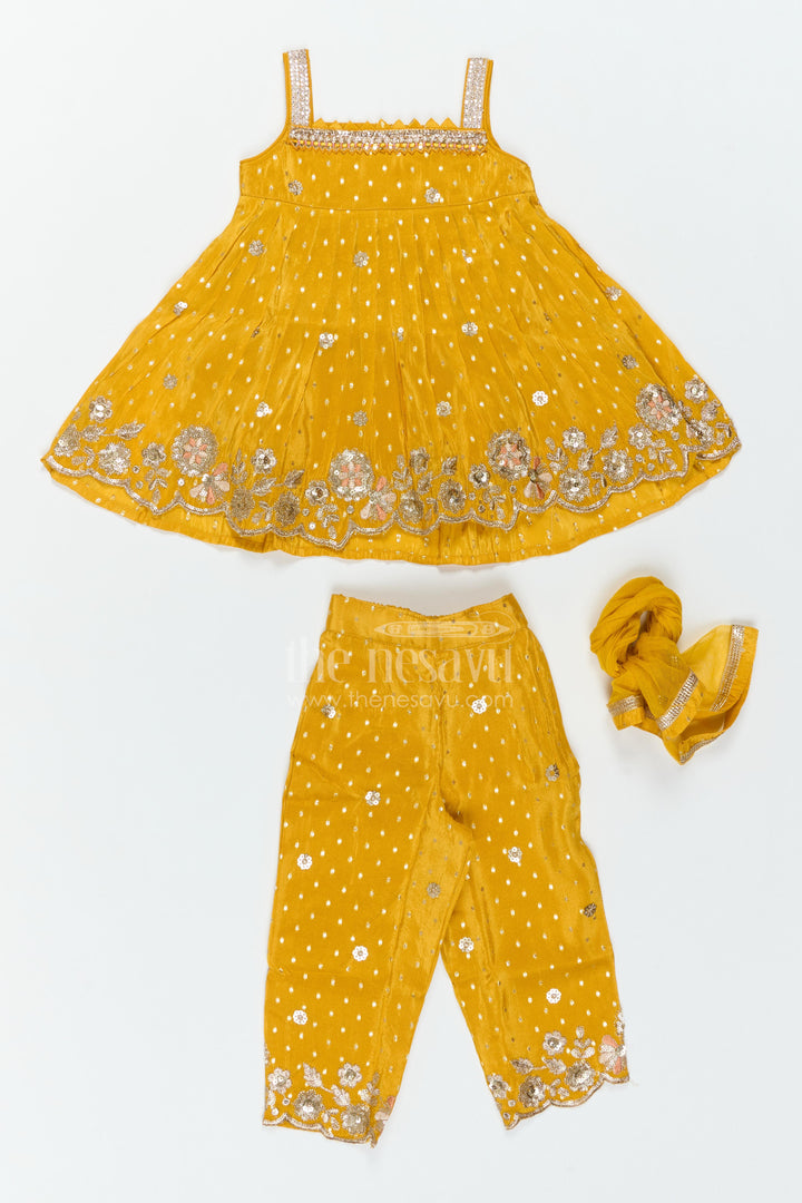 Girls Festive Co Ord Set for Celebrations and Cultural Events