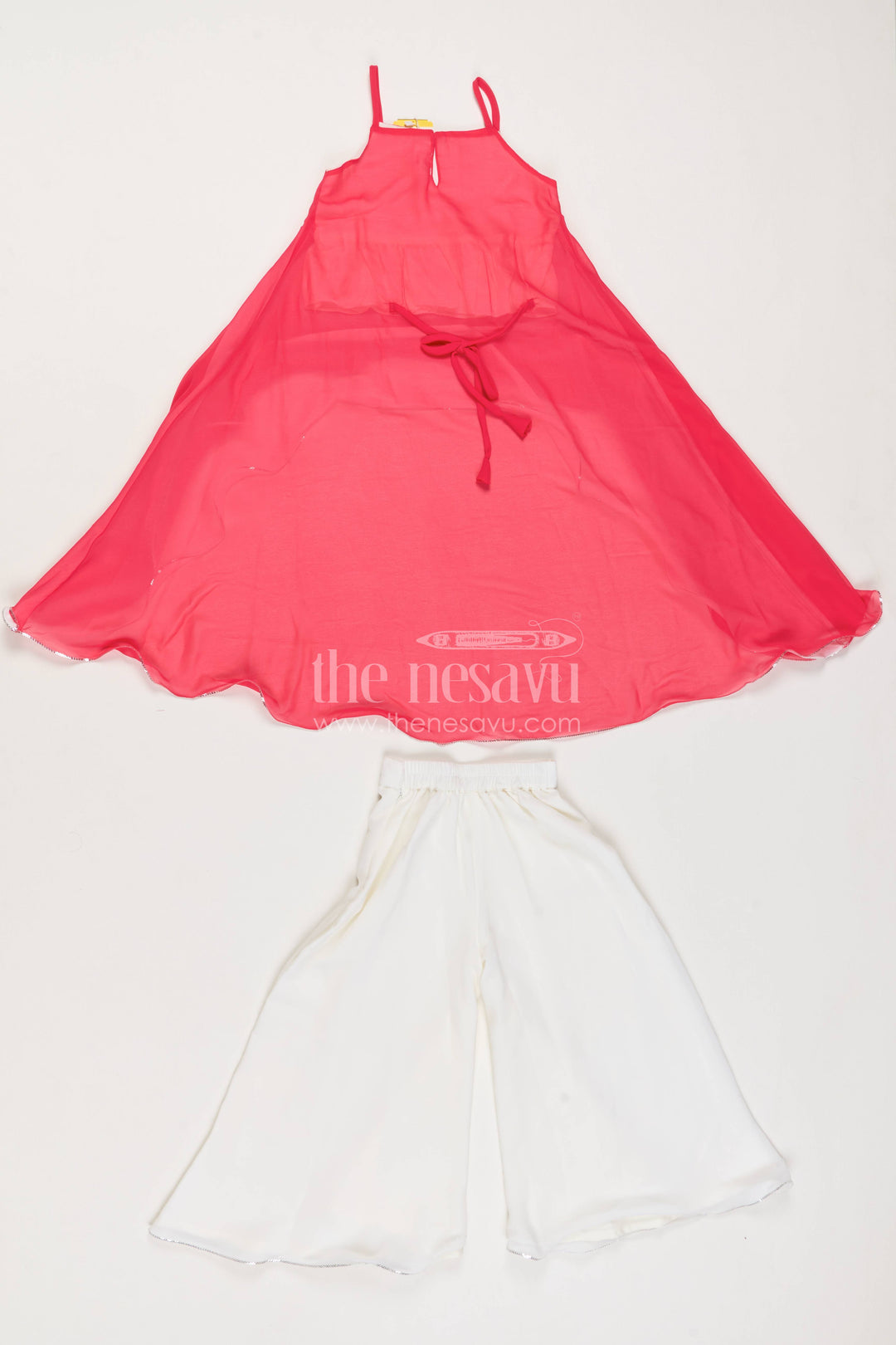 Girls Palazzo Set with Smart Tailoring for Weddings and Parties