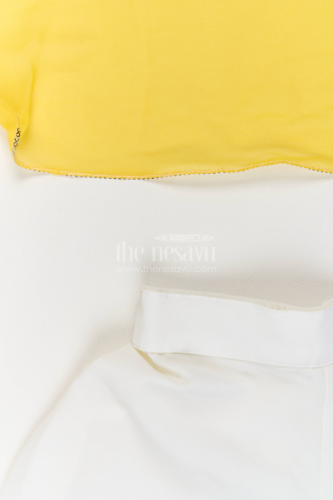 Girls Sharara Set in Yellow with Smart Tailoring