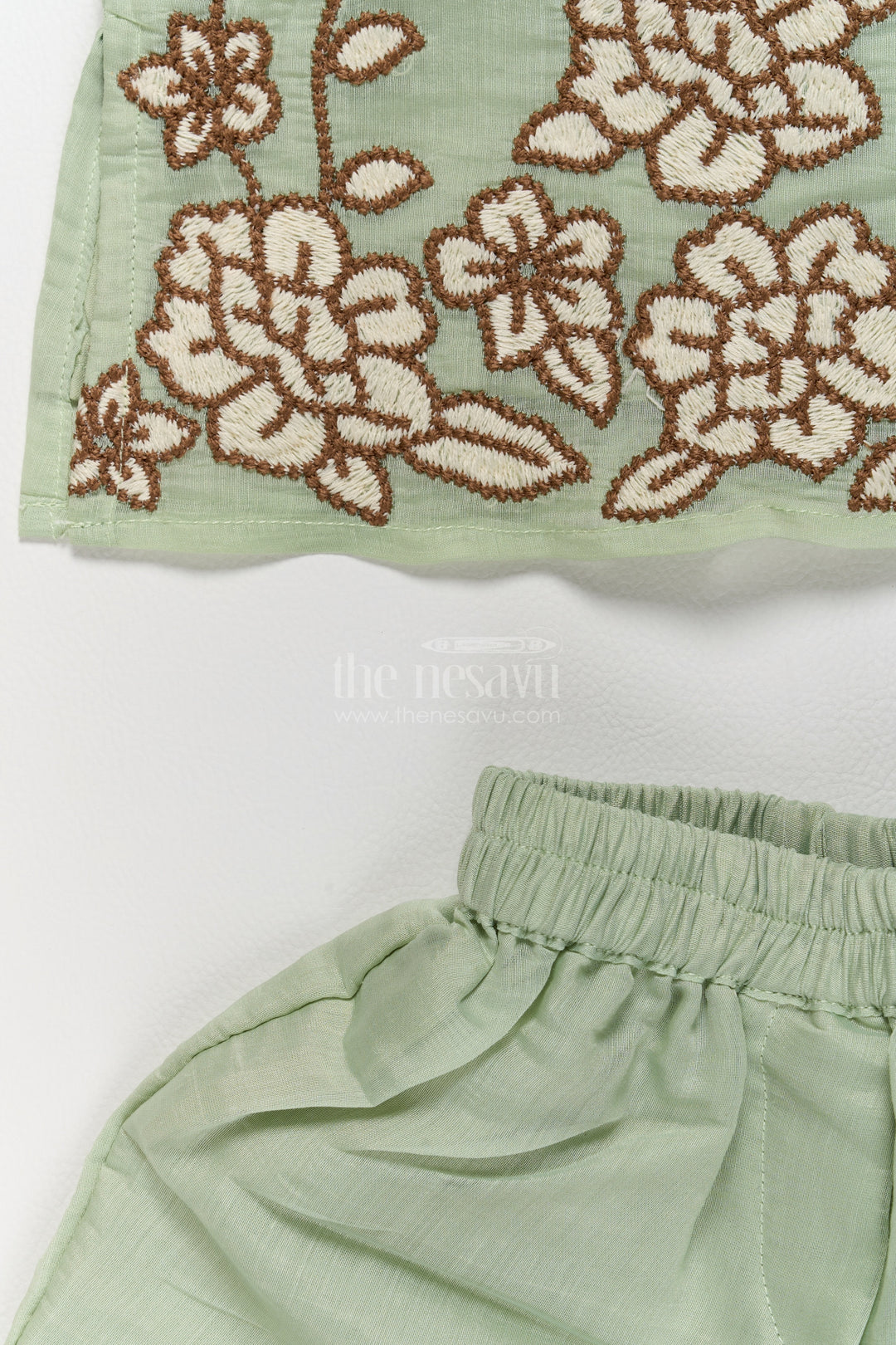 Girls Palazzo Set in Turquoise for Milestone Days