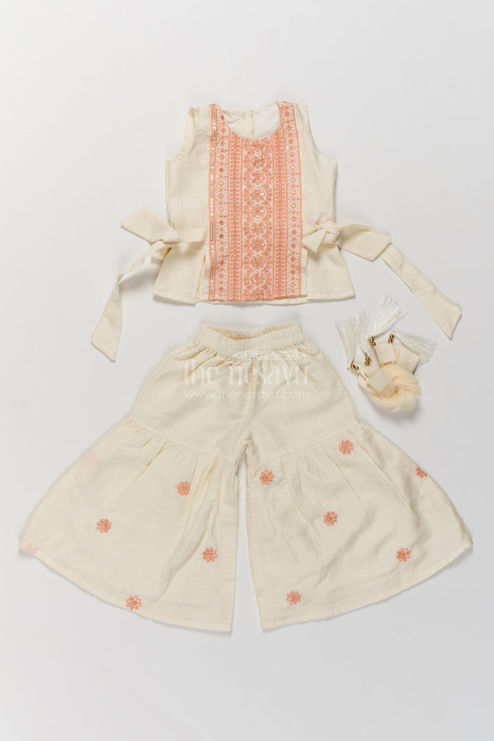Sharara Dress for Girls with Smart Tailoring for Festive Occasions