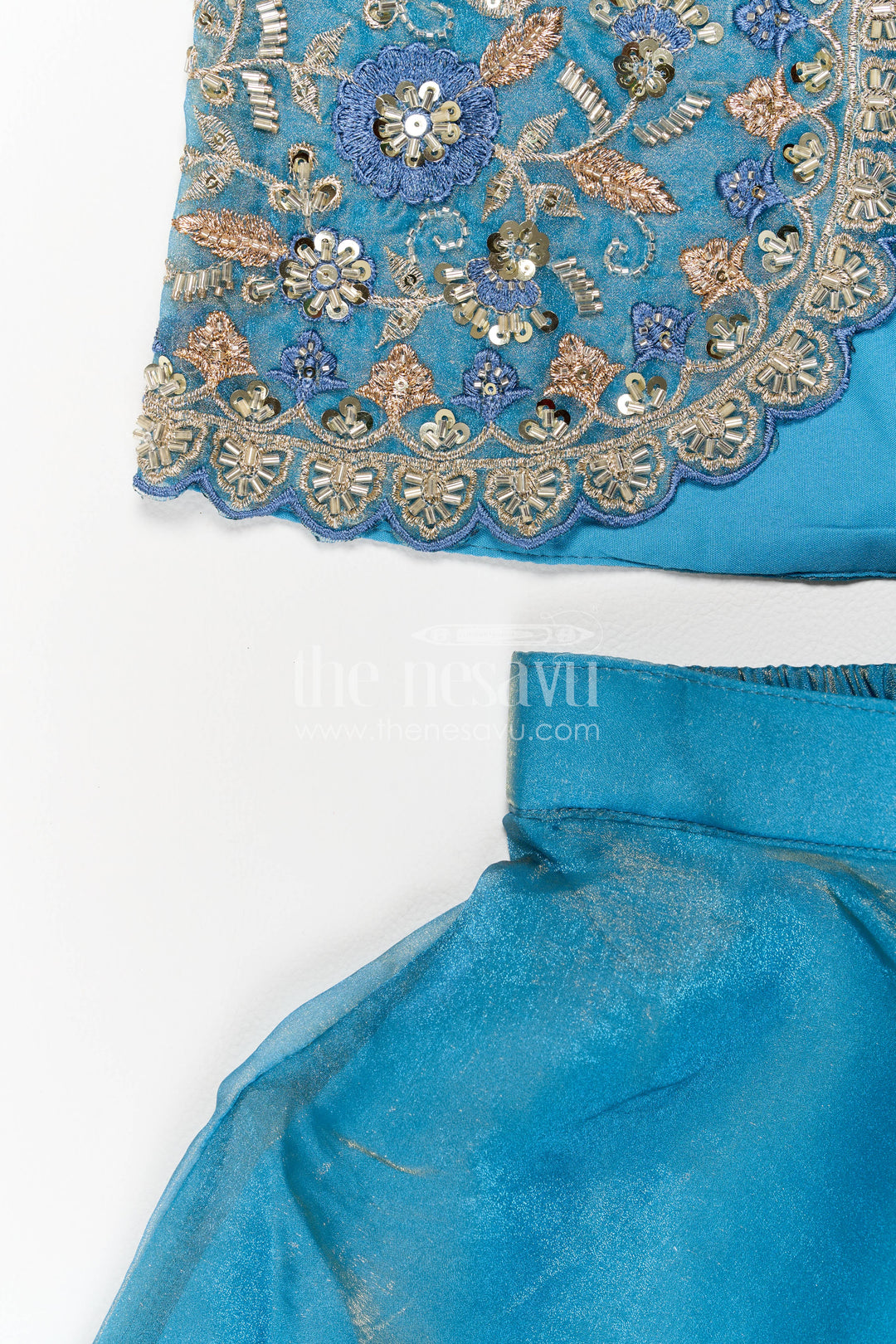 Girls Sharara Set with Thread Embroidery for Family Functions