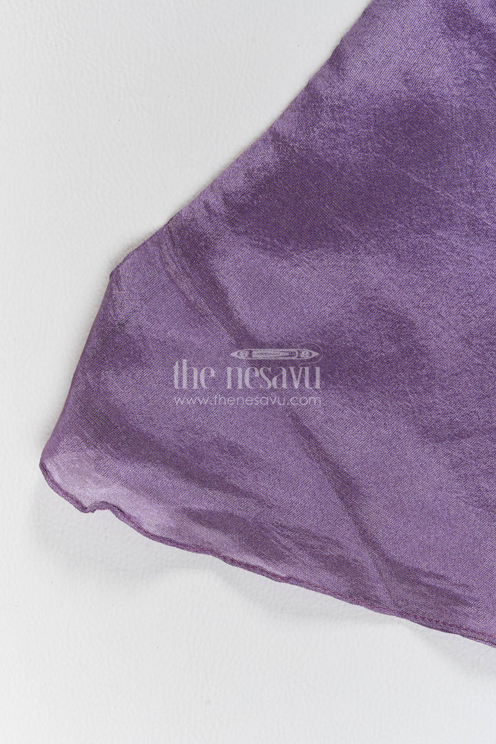 Girls Palazzo Set in Purple for Celebrations and Photos
