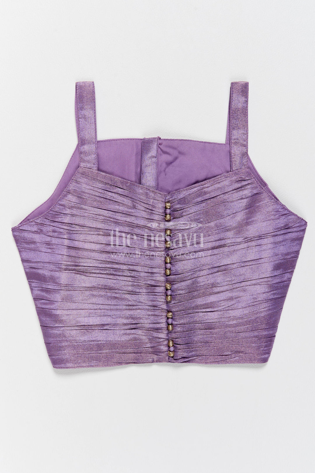 Girls Palazzo Set in Purple for Celebrations and Photos