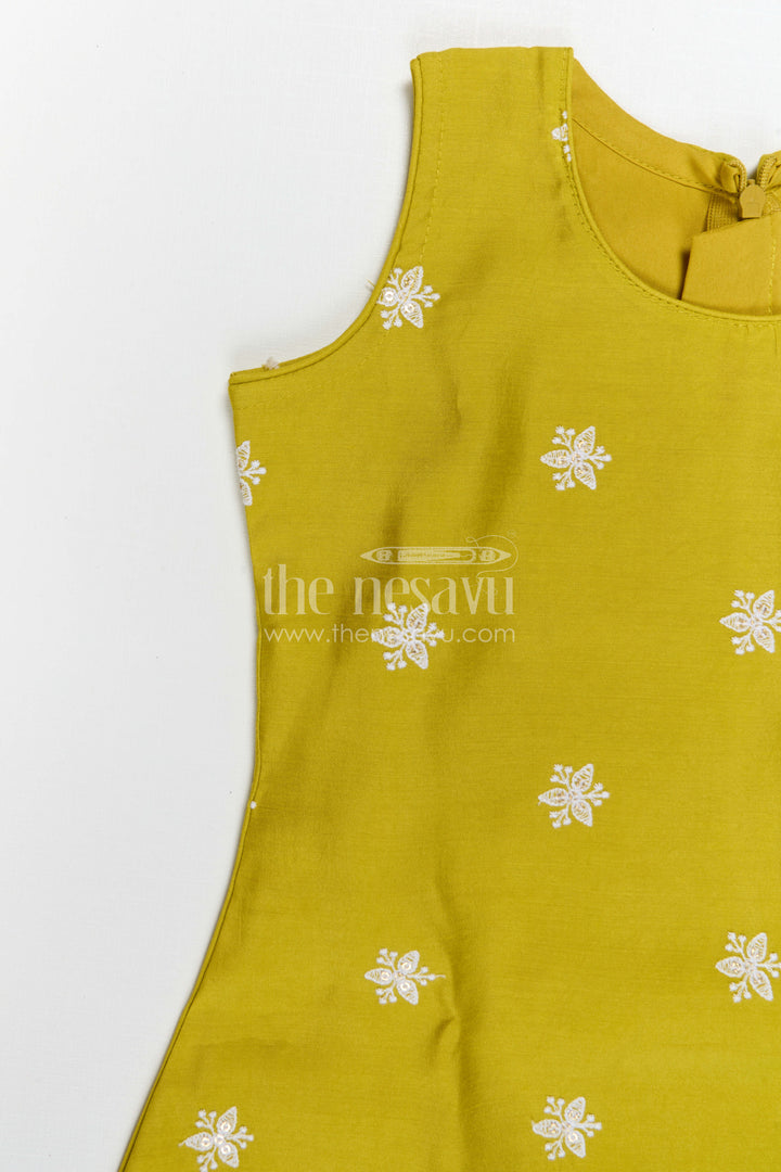 Girls Churidar Outfit for Festive Celebrations and Ethnic Wear