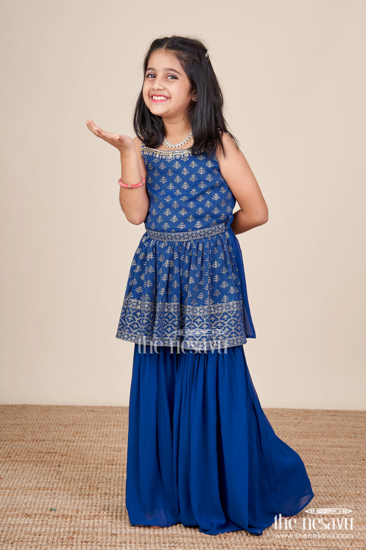 Girls Sharara Set for Festive Occasions and Dance Events