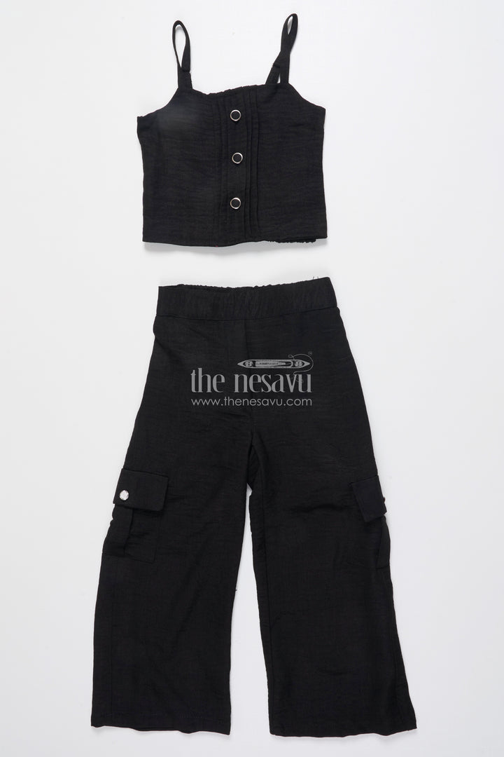 Girls Ethnic Co-Ord Set with Floral Embroidery Perfect for Modern Festive Looks