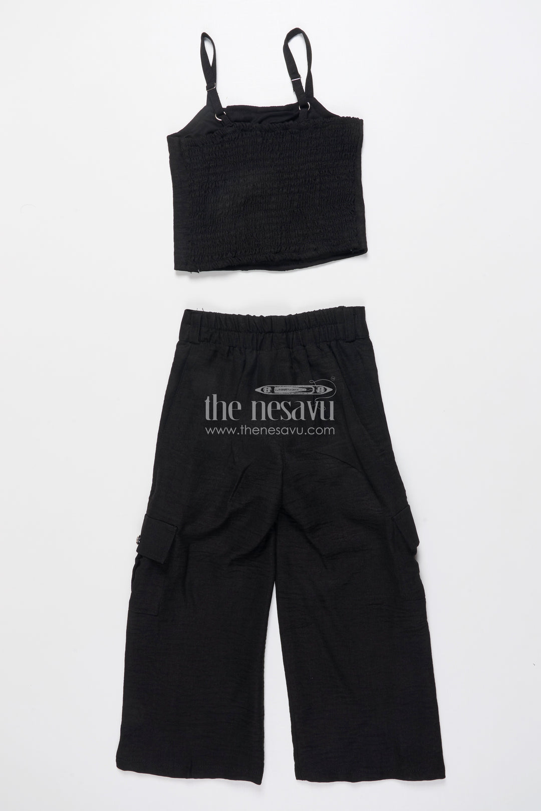 Girls Ethnic Co-Ord Set with Floral Embroidery Perfect for Modern Festive Looks