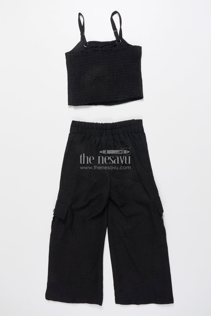 Girls Ethnic Co-Ord Set with Floral Embroidery Perfect for Modern Festive Looks