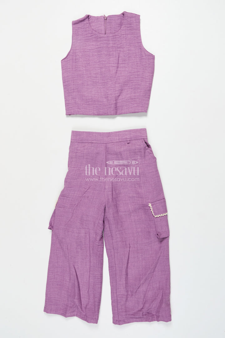 Girls Ethnic Co-Ord Set with Embroidered Jacket for Celebrations and School Events