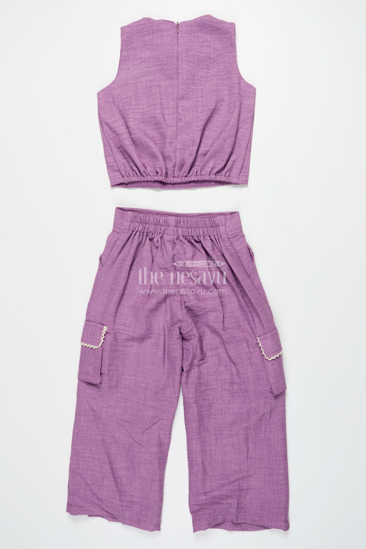 Girls Ethnic Co-Ord Set with Embroidered Jacket for Celebrations and School Events