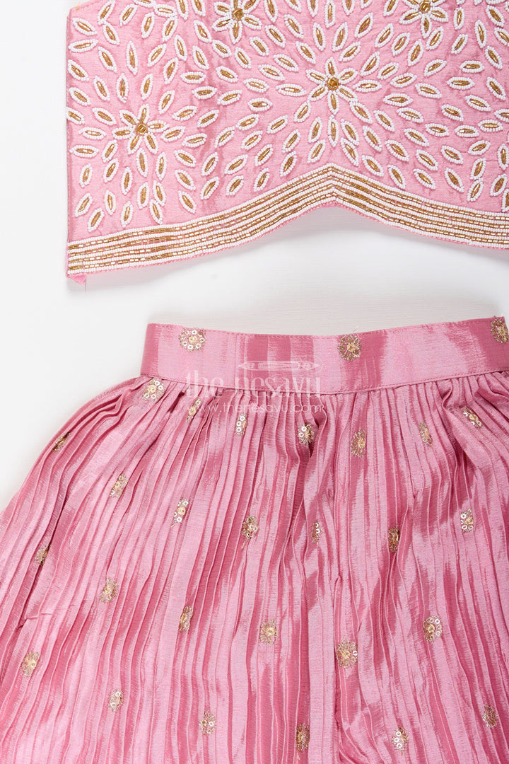 Sharara set for girls with embroidered top for ethnic parties
