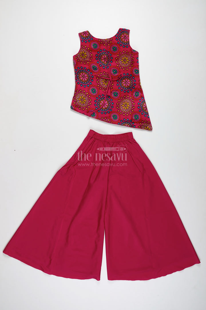 Palazzo Dress For Girls Festive Ethnic Party Outfit