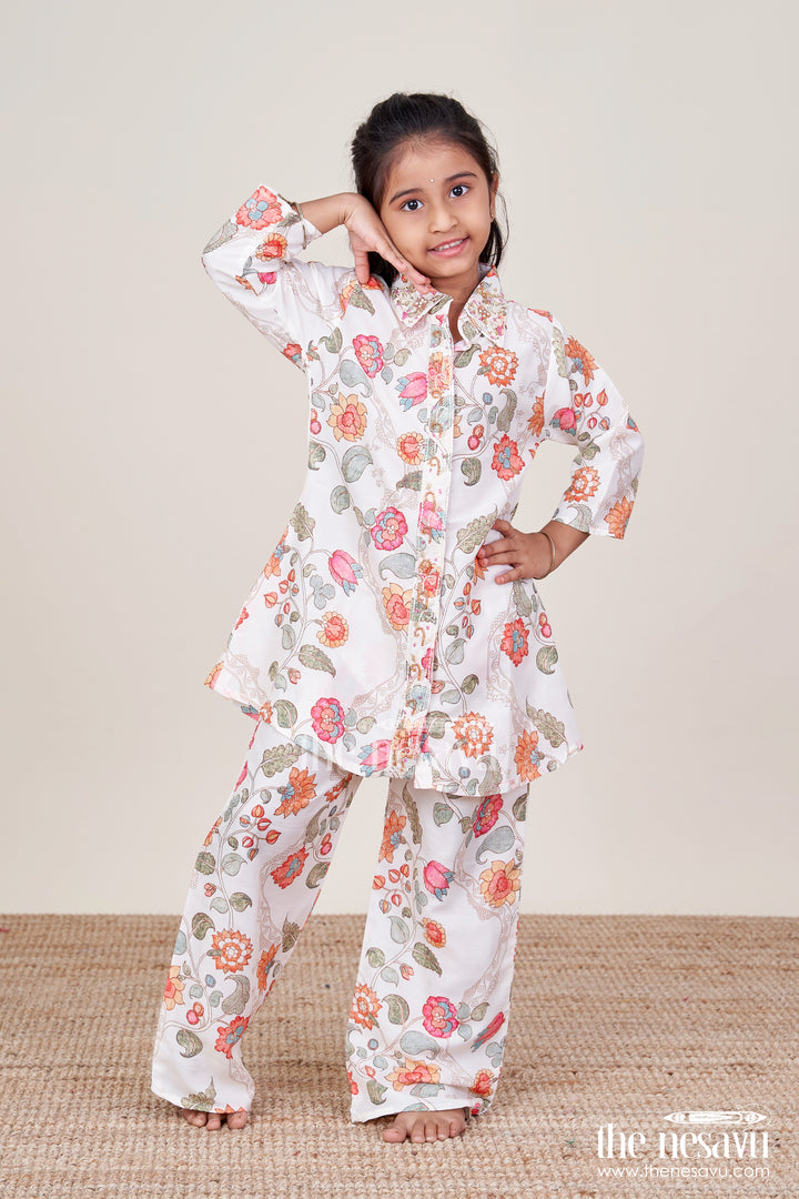 Girls Casual Set for Family Outings and Festive Gatherings